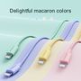Joyroom Colorful Data Cable S-2030M13 USB-A / Lightning 2.4A 2m - pink, Joyroom 6941237170415 6941237170415