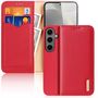 Dux Ducis Hivo case with flap and RFID blocker for Samsung Galaxy S24 - red, Dux Ducis 6934913021804 6934913021804