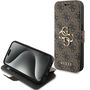 Guess 4G Metal Logo case for iPhone 15 Pro - brown, Guess 3666339194444 3666339194444