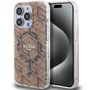 Guess IML GCube MagSafe case for iPhone 15 Pro - brown, Guess 3666339222147 3666339222147