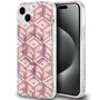 Guess IML GCube MagSafe case for iPhone 15 / 14 / 13 - pink, Guess 3666339221980 3666339221980