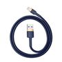 Baseus Cafule Lightning cable 2.4A 1m (Gold+Dark blue), Baseus CALKLF-BV3