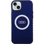 Audi IML Big Logo MagSafe case for iPhone 15 Plus / 14 Plus - blue, Audi 6955250227391 6955250227391
