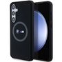 BMW M Silicone Printed Ring MagSafe case for Samsung Galaxy S24+ - black, BMW 3666339242909 3666339242909