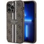 Guess 4G Printed Stripes MagSafe case for iPhone 15 Pro Max - brown, Guess 3666339203474 3666339203474
