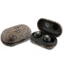TWS Guess 4G Metal Bluetooth headphones with ENC docking station - brown, Guess 3666339220846 3666339220846