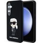 Karl Lagerfeld Silicone Ikonik case for Samsung Galaxy S24 - black, Karl Lagerfeld 3666339242299 3666339242299