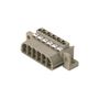 PCB pistik pistik, STV S 10 SS, isane pistik, 7,00 mm, Pooluste arv: 10, 180°, Klambriühendus, Kinnitusulatus, max. : 4 mm² 1612190000