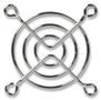 FAN FINGER GUARD, METAL, 40MM, SILVER MCSC50-W2