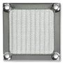EMC SCREEN, 60MM, SILVER MCAFM-60B