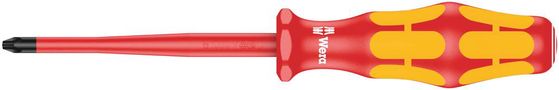 162 iSS PH VDE Insulated screwdriver with reduced blade diameter for Phillips screws, PH 1x80, Wera 05020131001