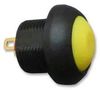 SWITCH, PUSH BUTTON, SPST, IP67, YELLOW MCPAS6B2M1CE5