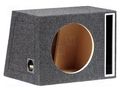Car loudspeaker enclosure; MDF; black melange; 300mm; 50l BASSER OB.MDF.BR06
