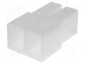 Terminals cover; female; ways: 2; natural; FASTIN-FASTON TE Connectivity 180923
