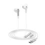 Acefast L3 Wired USB-C Headphones with Microphone - White, Acefast L3 L3