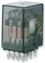 POWER RELAY, DPDT, 5A, 12VDC, SOCKET 1-1393122-6