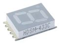 LED DISPLAY, SMD, 7MM, BLUE, CC HDSM-283B