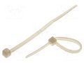 Cable tie; L: 62mm; W: 2.4mm; natural; polyamide; 78.5N; Ømax: 11mm KSS WIRING CV-060