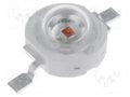 Power LED; yellow; 140°; 350mA; 590nm; P: 1W; 50lm; 2÷3VDC OPTOSUPPLY OSY5XAE1E1E