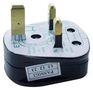 PLUG, 5A, BLACK 9518 5A BLACK