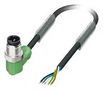 SENSOR CORD, 5P, M12 PLUG-FREE END, 3M 1669806