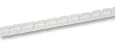 SLEEVING, SPIRAL, PE, 4MM, NAT, 5M 161-41103
