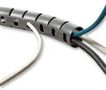 SLEEVING, SPIRAL, 9MM, BLACK, 25M 161-64101