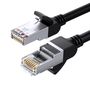 Ugreen NW101 50190 Ethernet Cat 6 U/UTP cable round 0.5m - black, Ugreen 50190-ugreen 50190-ugreen