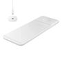 Samsung Trio EP-P6300TWEGEU 3in1 inductive charger for phone / Galaxy Watch / Buds - white + mains charger + cable, Samsung EP-P6300TWEGEU EP-P6300TWEGEU