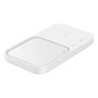 Samsung Wireless Charger Duo EP-P5400BWEGEU inductive charger 15W - white, Samsung EP-P5400BWEGEU EP-P5400BWEGEU