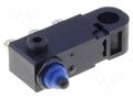 Microswitch SNAP ACTION; 0.1A/125VAC; 2A/12VDC; without lever OMRON Electronic Components D2HW-C201H