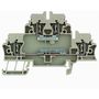 Multi-tier modular terminal, Tension-clamp connection, 2.5 mm², 500 V, 20 A, Number of levels: 2, dark beige Weidmuller 1689960000 04008190875497