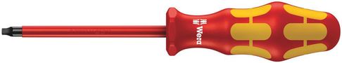 168 i VDE Insulated screwdriver for square socket head screws, # 2x200, Wera 05004784001