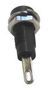 BANANA SOCKET, 6A, 2MM, PANEL, BLACK 24.102.2