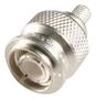 RF COAX CONN, TNC PLUG, 50 OHM, CRIMP 5-225345-6