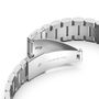 Tech-Protect Stainless Bracelet for Samsung Galaxy Watch 4 / 5 / 5 Pro / 6 / 7 / FE - Black, Tech-Protect 5906302302482 5906302302482