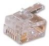RJ12 CONN, PLUG, 6P6C/UNSHLD/1PORT/CABLE 7001-6P6C