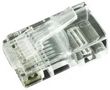 PLUG, RJ45, 8P8C, ROUND 7001-8P8C-R
