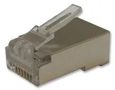 PLUG, RJ45, 8P8C, SHIELDED, ROUND 7001-8P8C-R-M