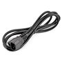 Extension cord for IEC computer cable - 1.5 m KAB-04632 5901720130983