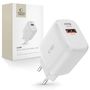 Tech-Protect C20W charger USB-C PD 20W / USB-A QC 3.0 - white, Tech-Protect 5906302304363 5906302304363