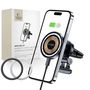 Tech-Protect MM15W-V5 Car Phone Holder with MagSafe 15W Inductive Charger for Air Vent - Black, Tech-Protect 5906302300556 5906302300556