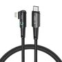 Tech-Protect UltraBoost L Cable Lightning (angled) / USB-C (straight) PD 20W 3A 1m - gray, Tech-Protect 5906302301119 5906302301119