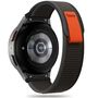 Tech-Protect Nylon Strap for Samsung Galaxy Watch 4/5/5 Pro/6/7/FE - Black &amp; Orange, Tech-Protect 5906203695911 5906203695911