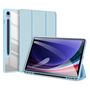 Dux Ducis Toby case with flap and stand for Samsung Galaxy Tab S9 / S9 FE - blue, Dux Ducis 6934913025994 6934913025994