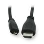 MicroHDMI cable - HDMI 2.0 original for Raspberry Pi 4/5 - 2m - black RPI-16337 5056561800714