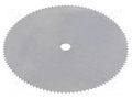 Cutting wheel; 22mm; wood DONAU ELEKTRONIK D-E164122