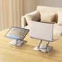 Laptop stand Wozinsky WRS-CPY84SS aluminum + Free! smartphone stand - silver, Wozinsky 5907769364617 5907769364617