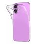 Puro 03 Nude Silicone Case for iPhone 16 - Transparent, Puro PUIPC166103NUDETR PUIPC166103NUDETR