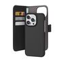 Puro Wallet Detachable MagSafe 2in1 PU Leather Case with Flap and Wallet for iPhone 15 Pro - Black, Puro PUIPC15P61BOOKC3BLK PUIPC15P61BOOKC3BLK